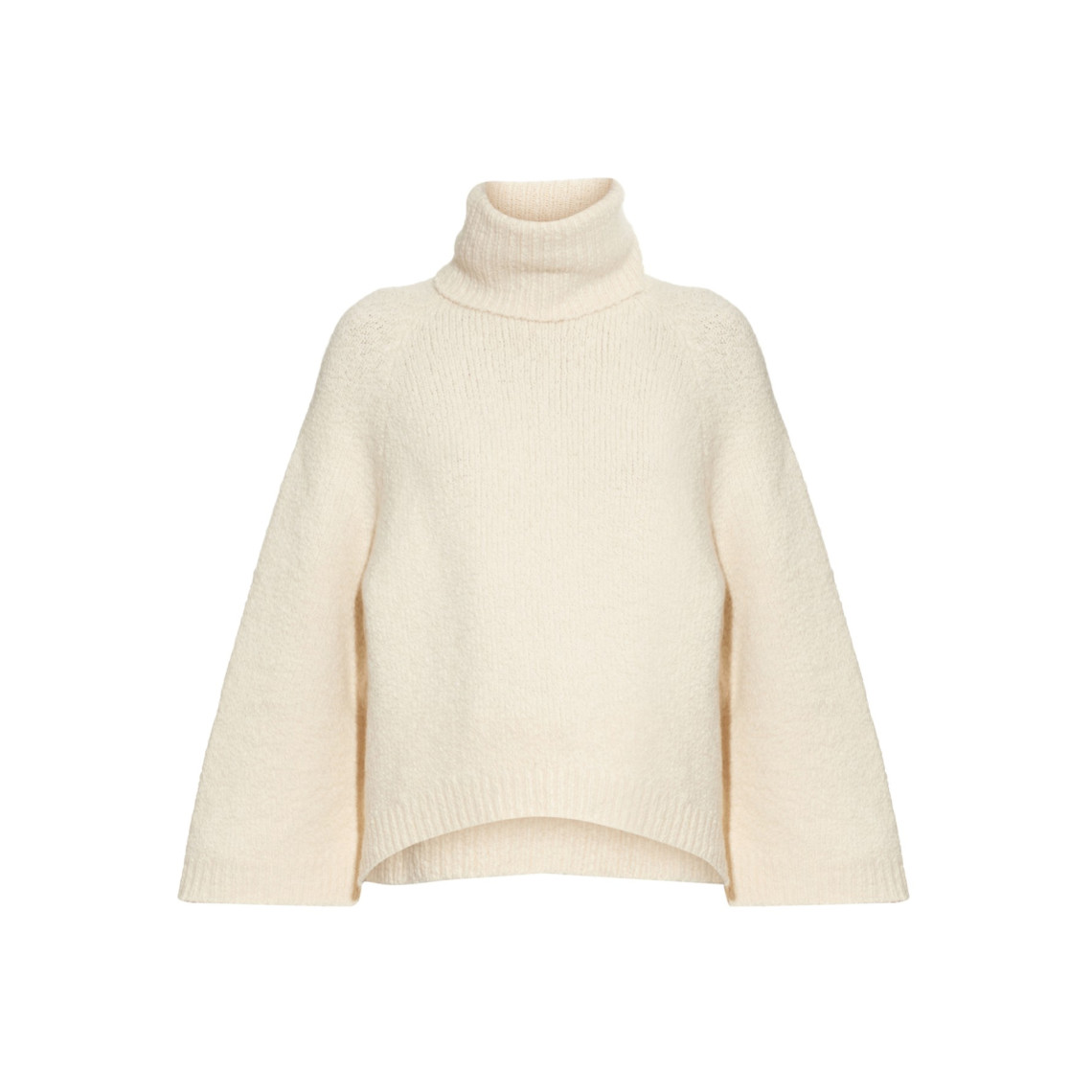 The Daily Travel Closet - Adam Lippes White Turtleneck Sweater