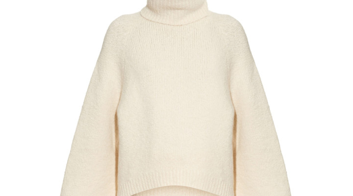 The Daily Travel Closet - Adam Lippes White Turtleneck Sweater