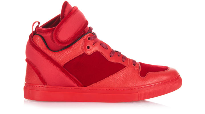 Red Balenciaga Trainers - Go Red for Women