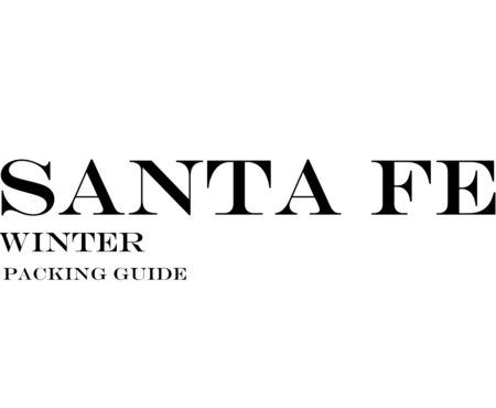 What to Wear to Santa Fe in the Winter