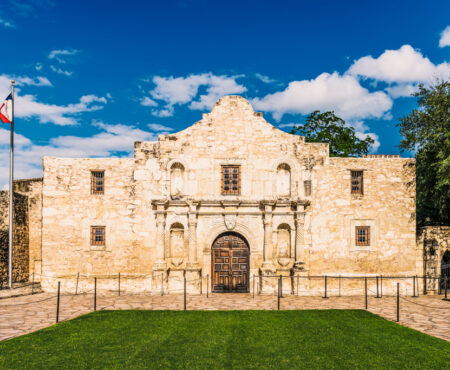 The Alamo in San Antonio, Texas, USA