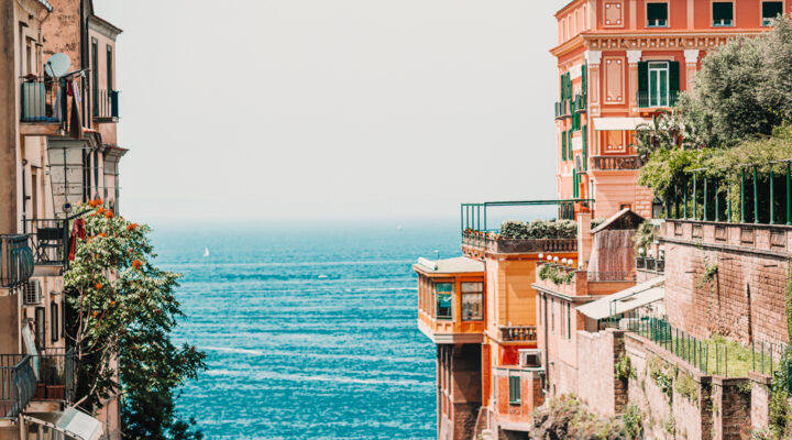 Sorrento, Italy Sea View